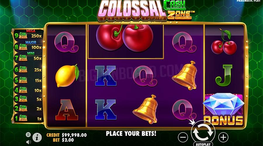 Slots Online Colossal Cash Zone