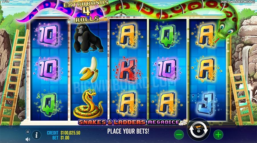 Slots Online Snakes And Ladders Megadice  
